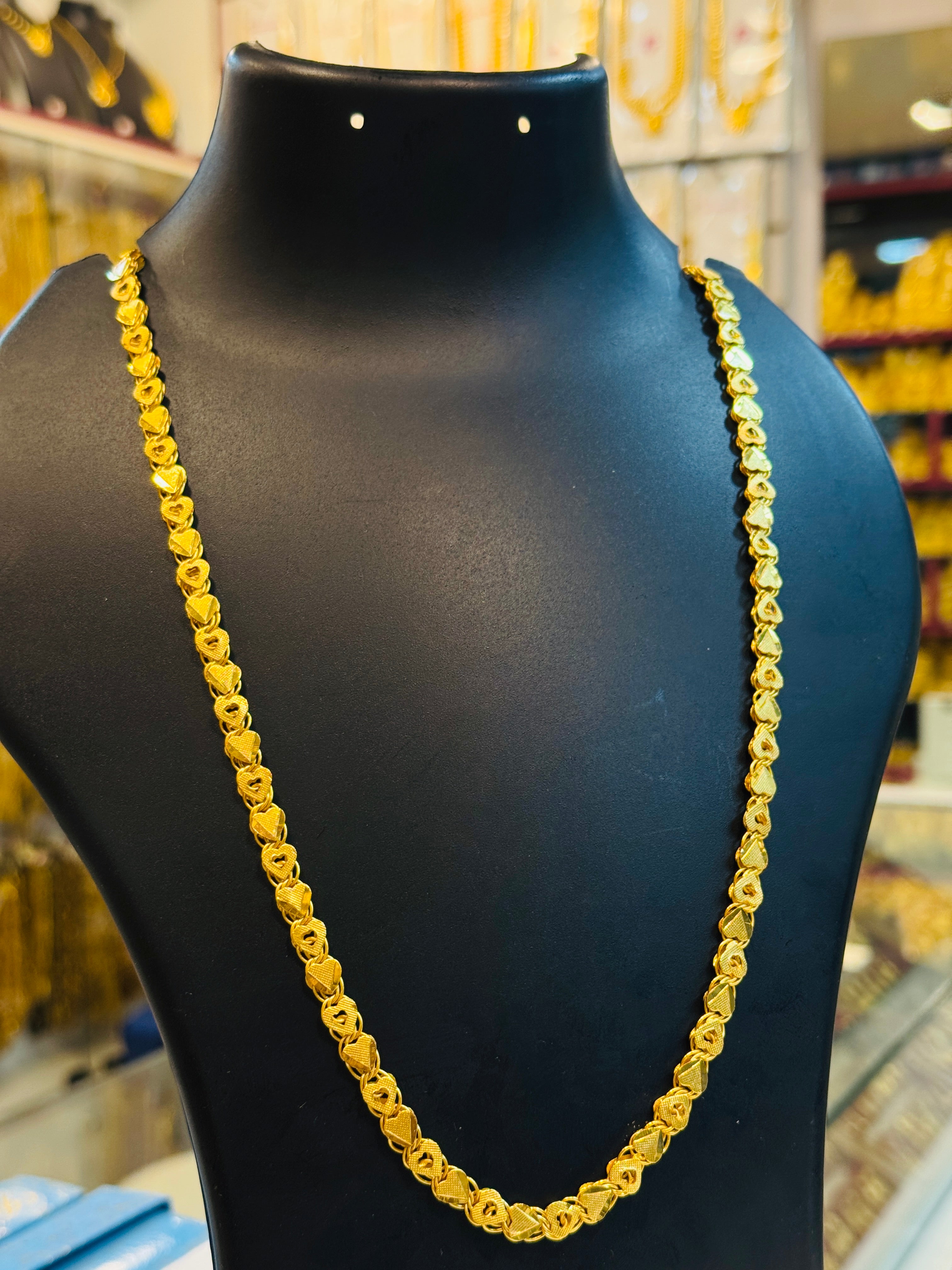 Marcelle Premium Gold Plated Matte Chain