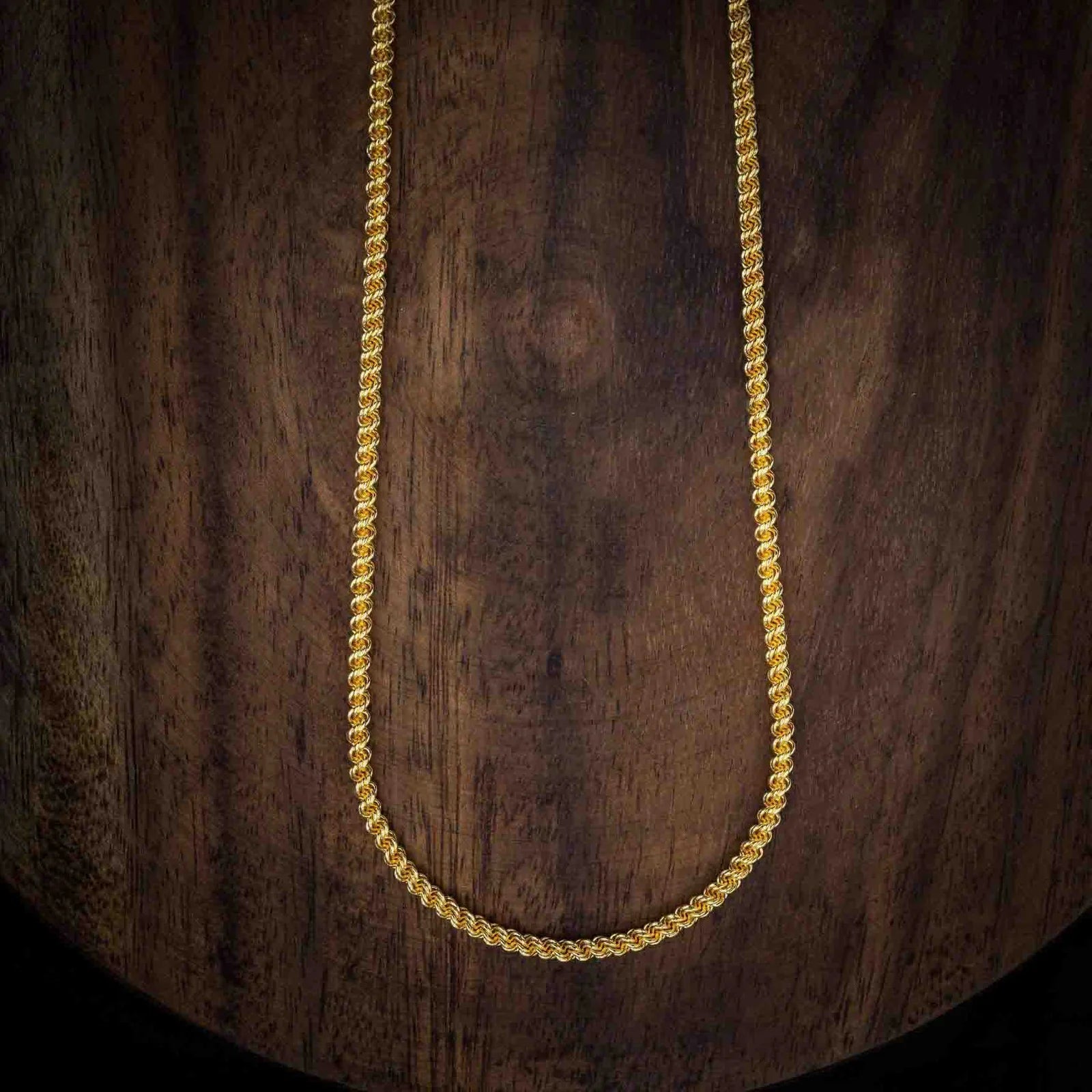 Coir Premium Gold Plated Chain