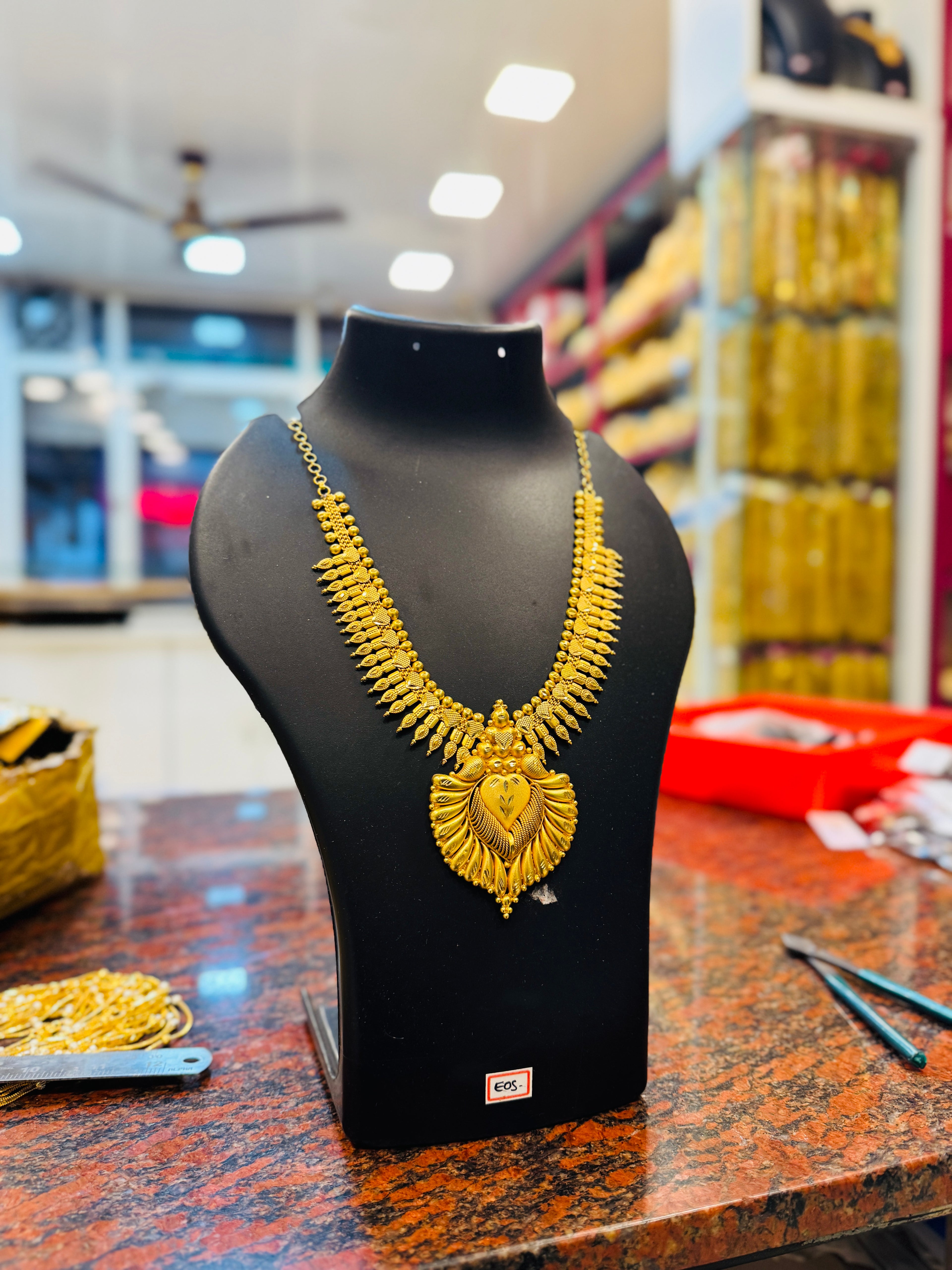 Vyre Premium Gold Plated Long Necklace Short
