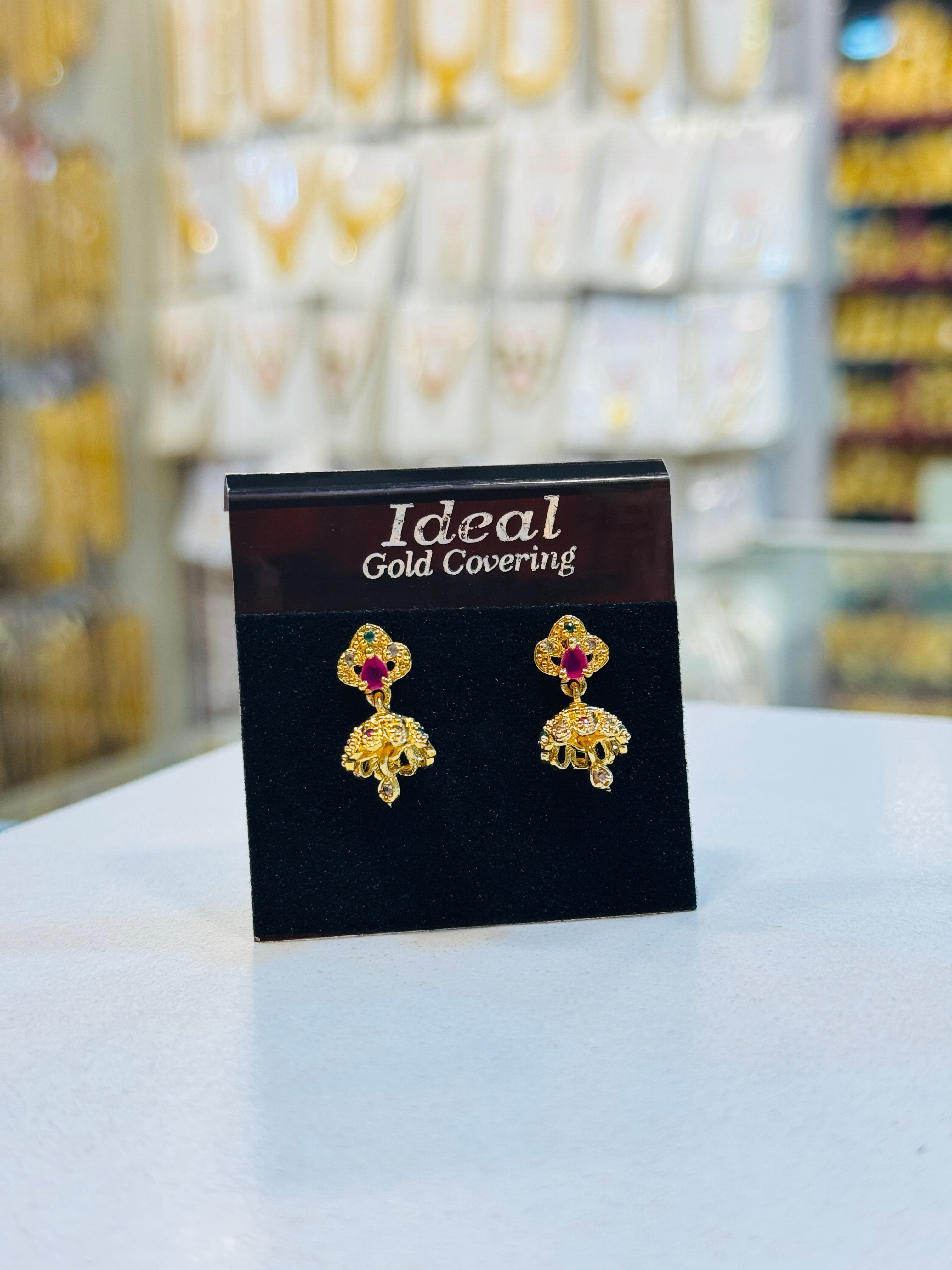 Aurea Premium Gold Plated Hanging Earrings