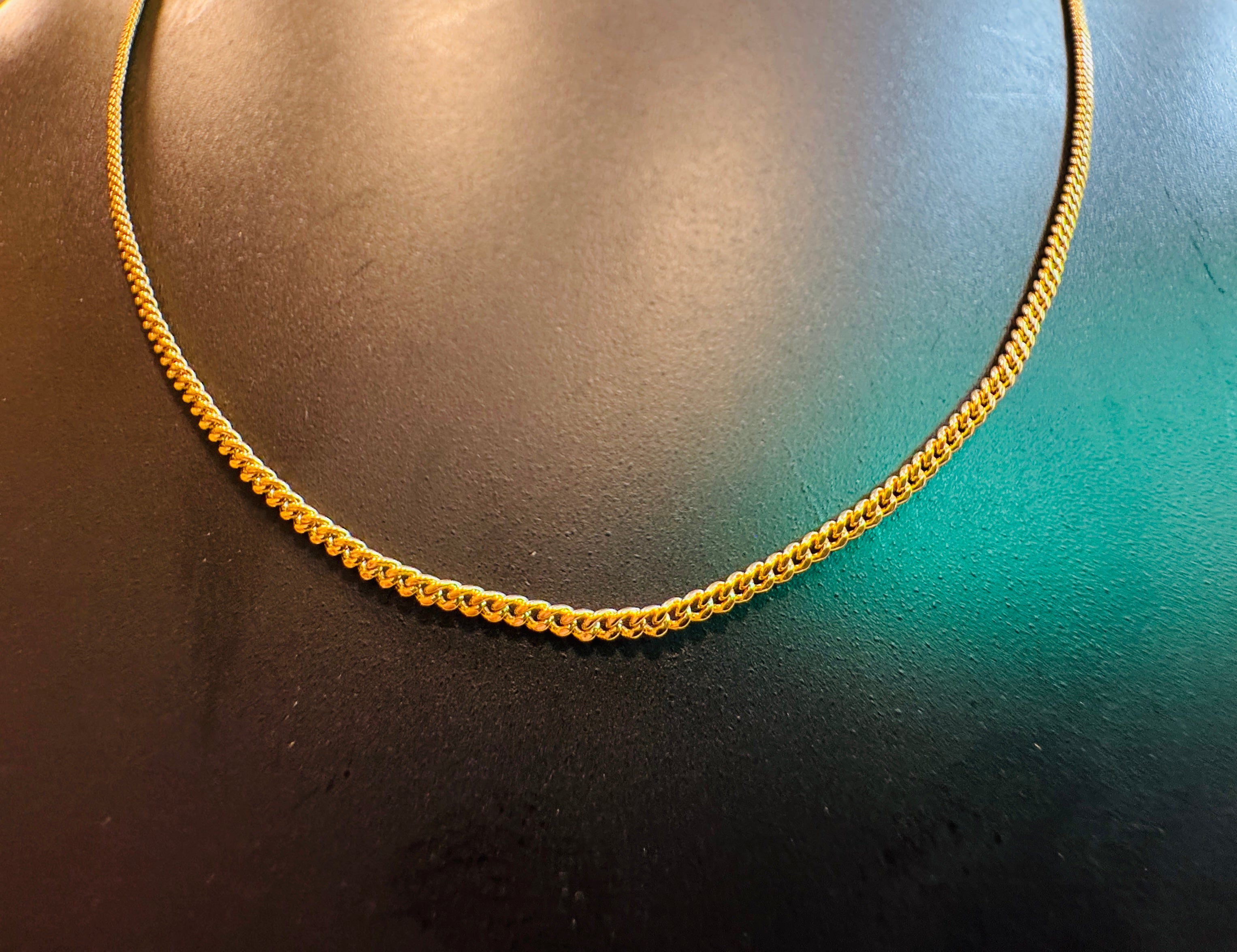 Kachapuram Premium Gold Plated Thin Chain