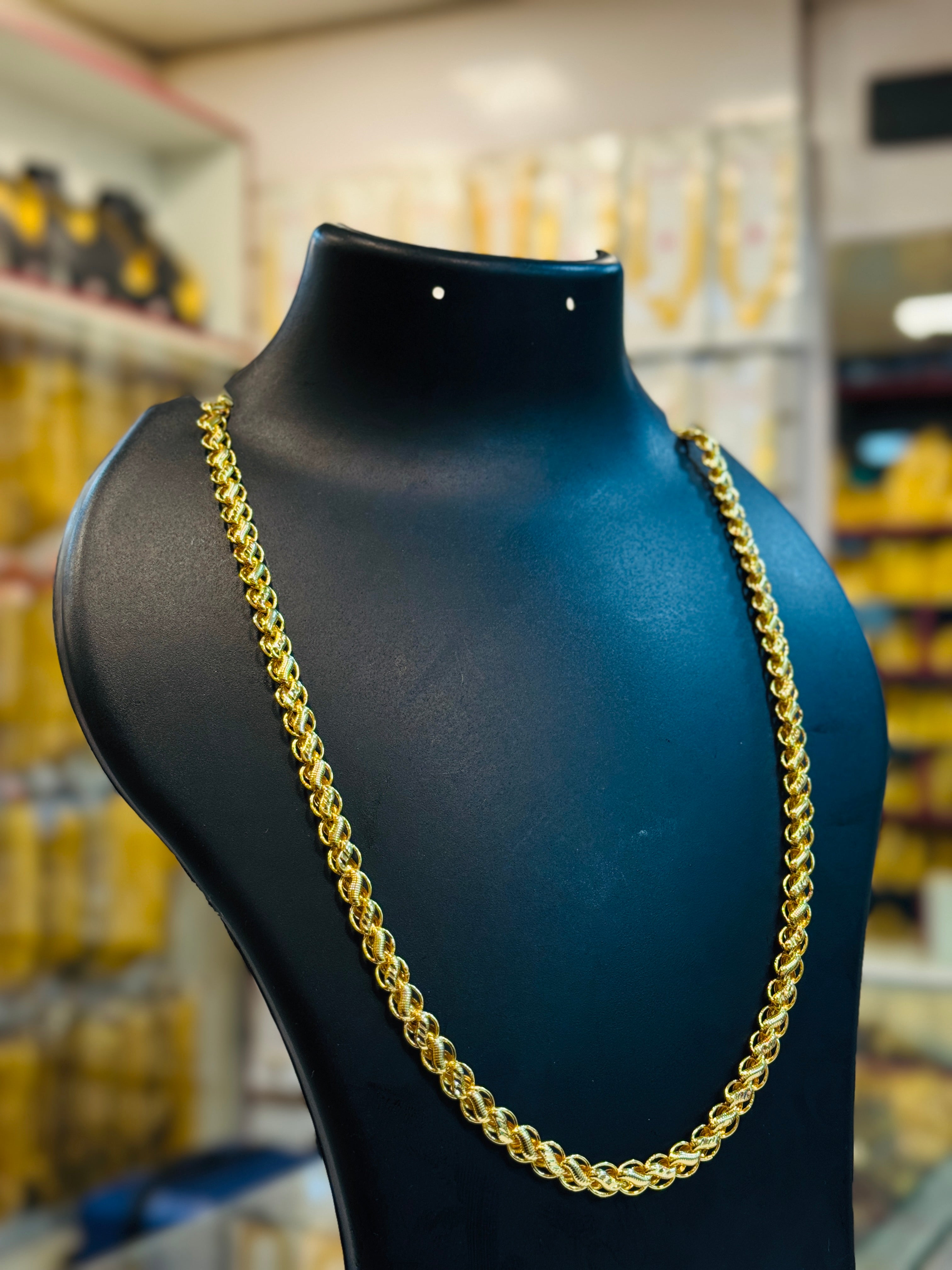 Lunarie Premium Gold Plated Thick Chain