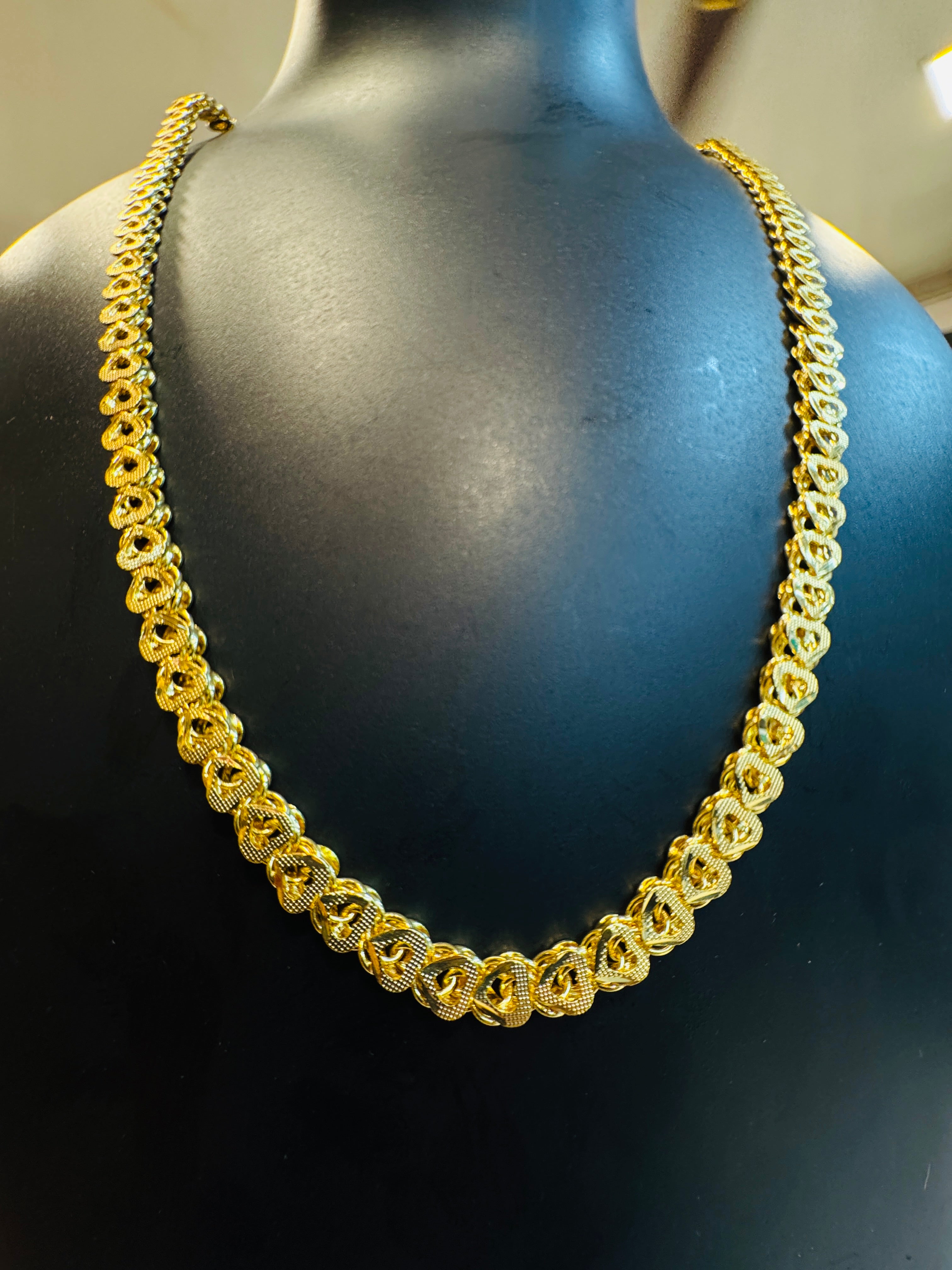 Veloura Premium Gold Plated Thick Chain