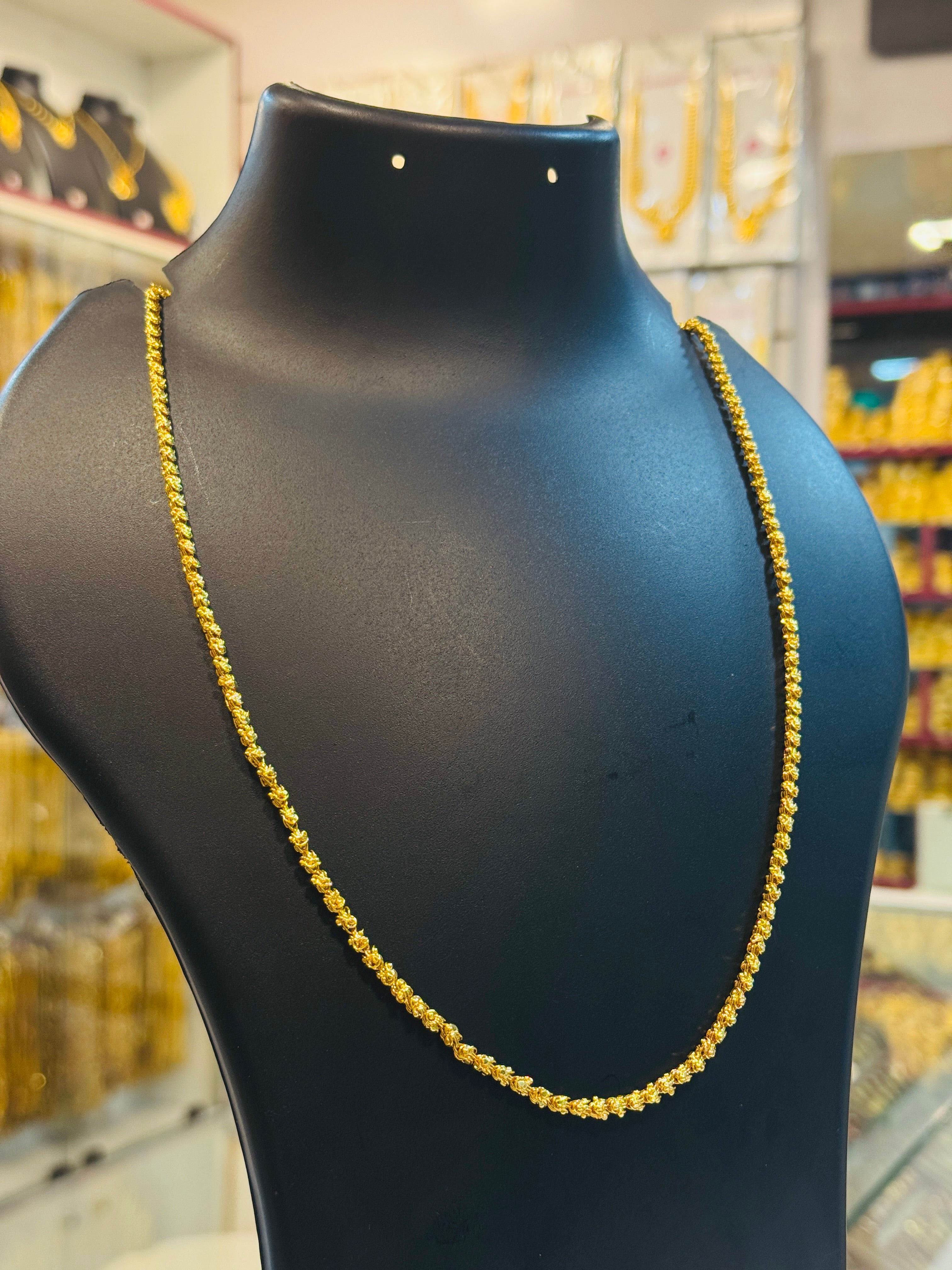 Celene Premium Gold Plated Chain