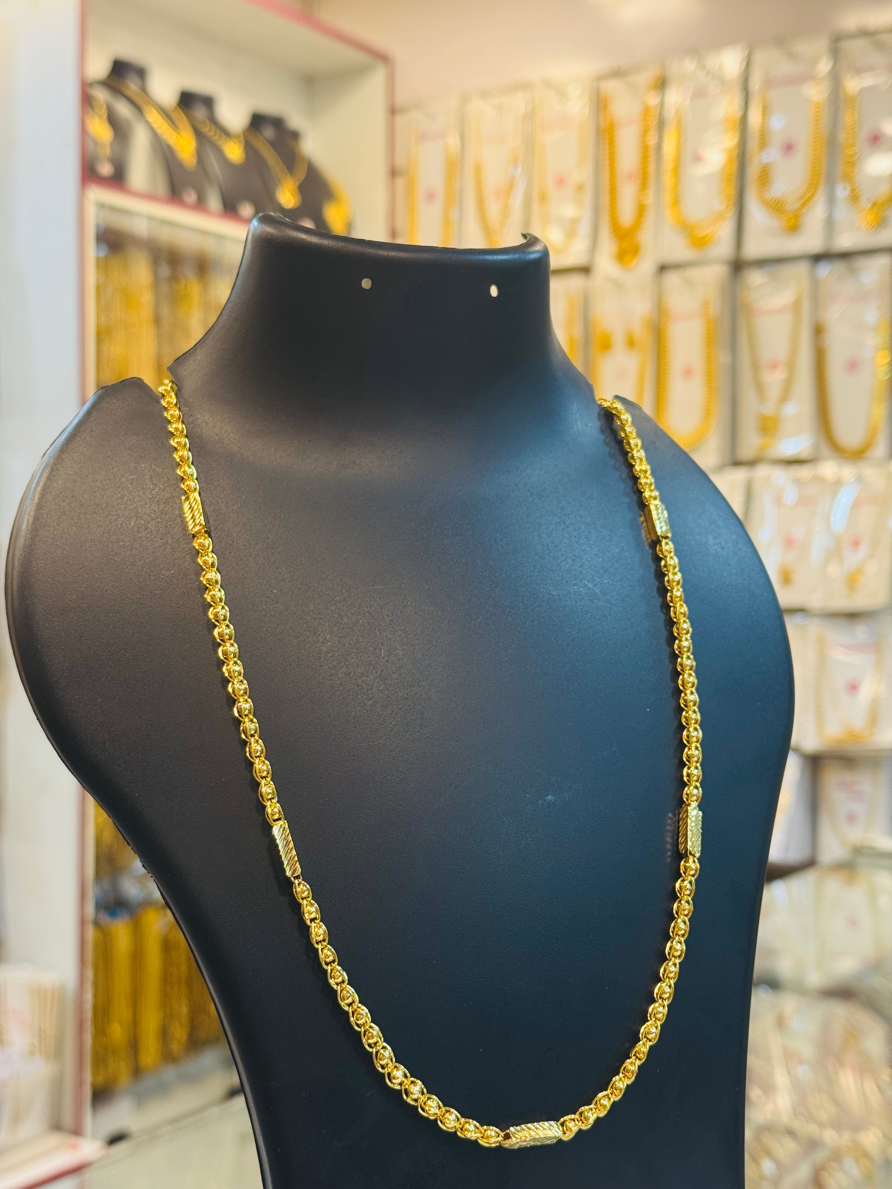 Celene Premium Gold Plated Thick Chain