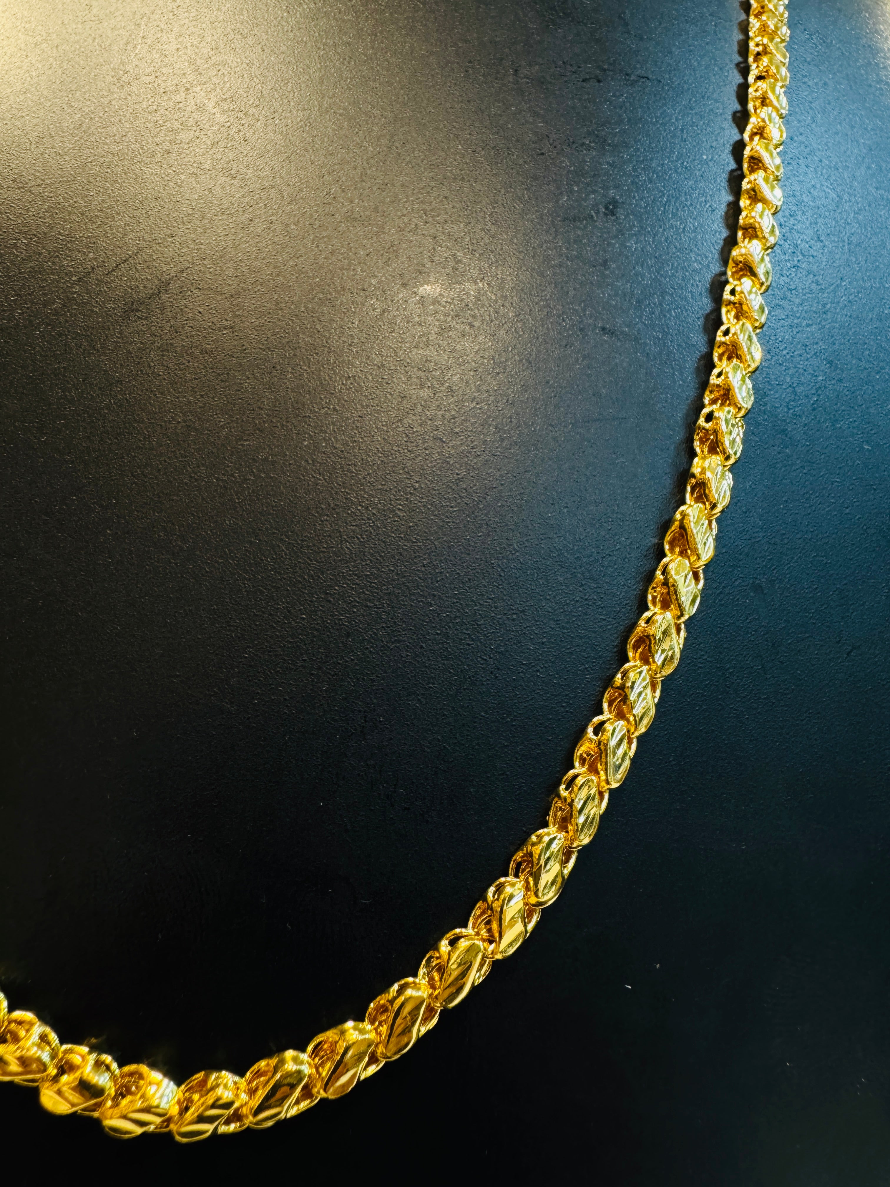 Soleya Premium Gold Plated Thick Chain