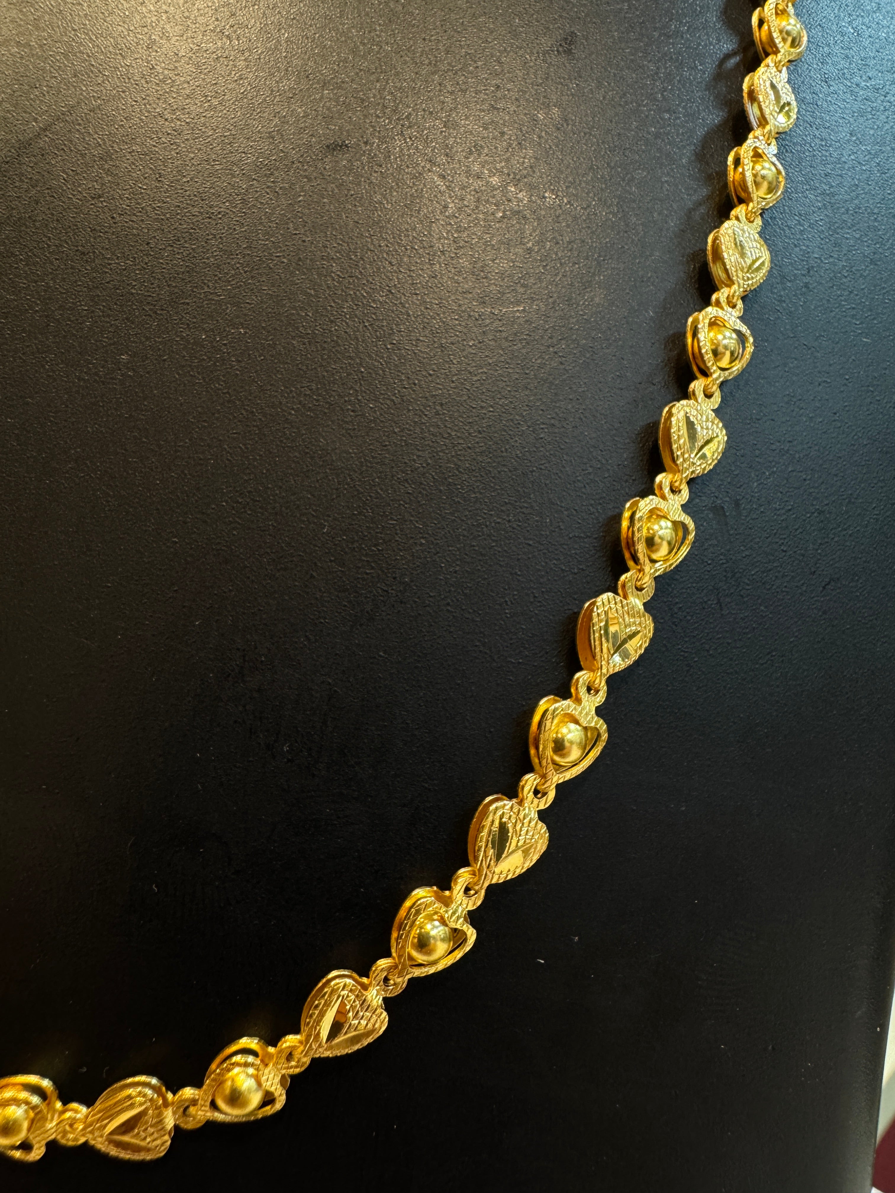 Noye Premium Gold Plated Matte Chain
