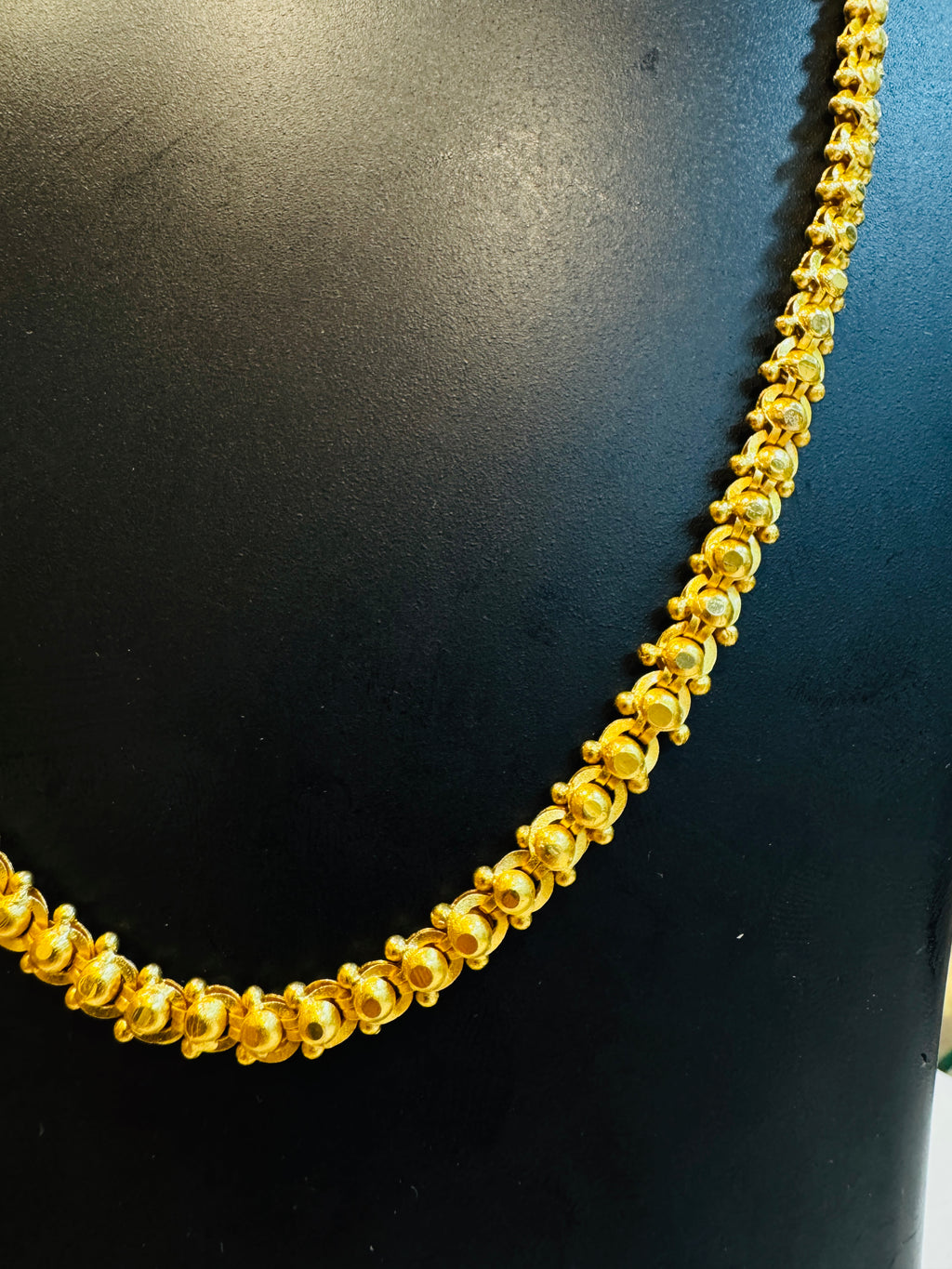 Novea Premium Gold Plated Matte Chain