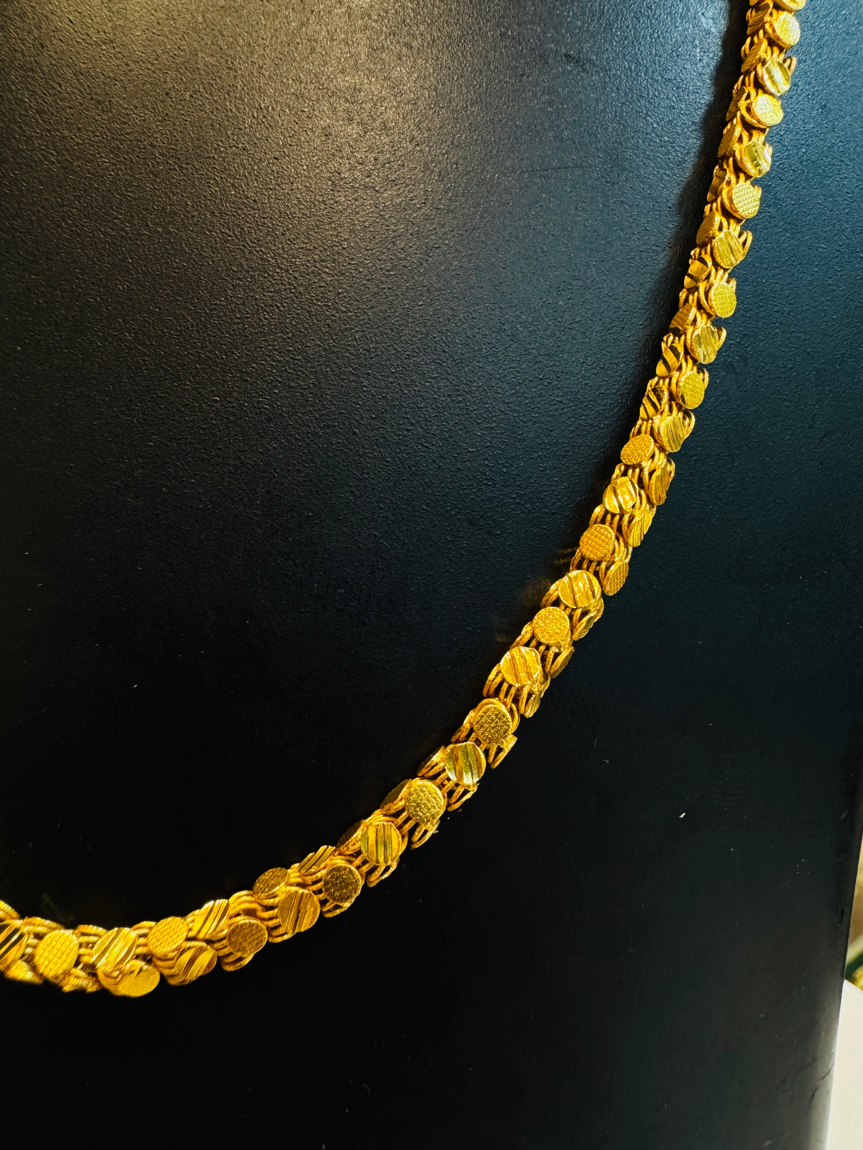 Faire Premium Gold Plated Matte Chain