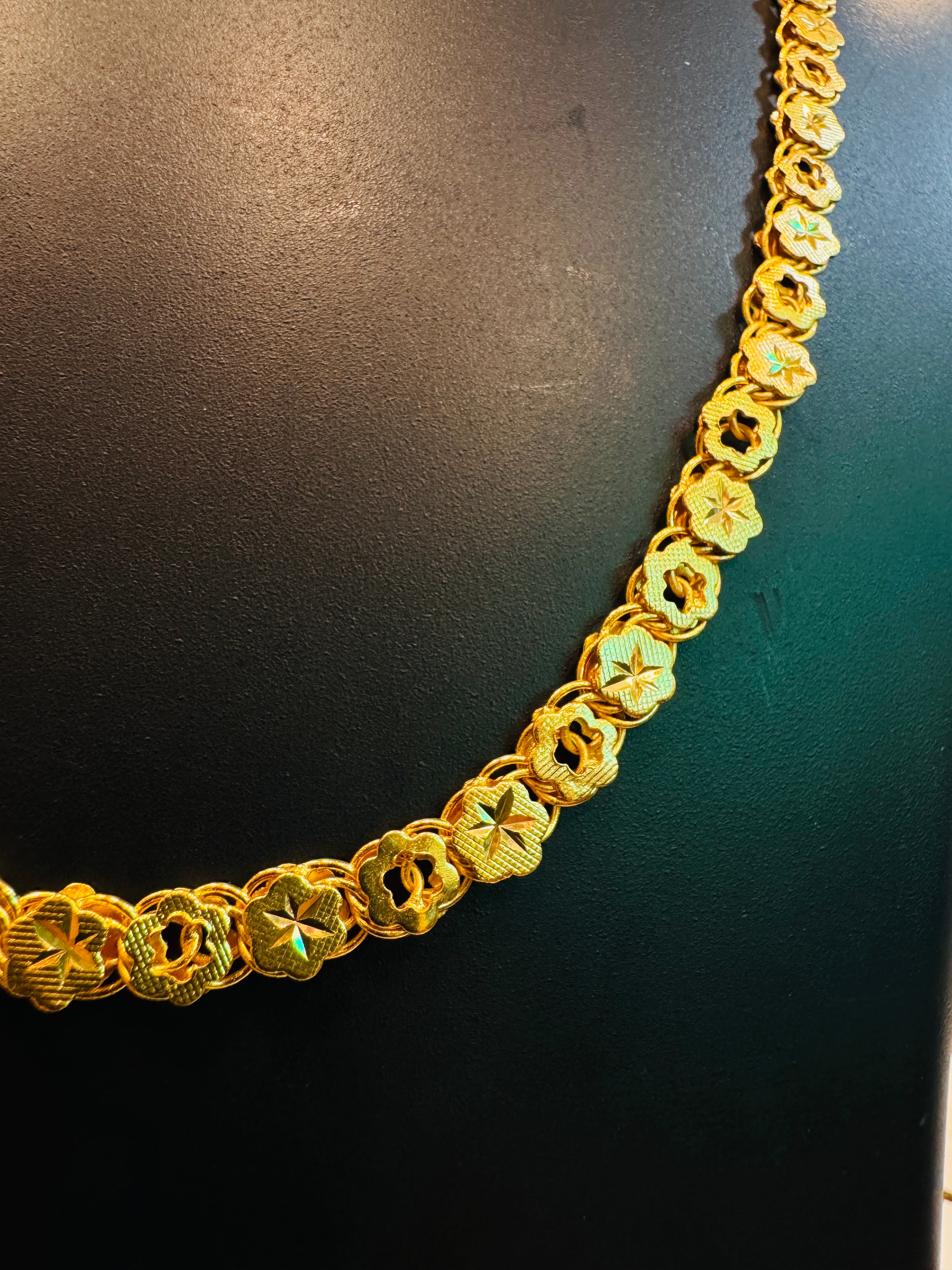 Cadré Premium Gold Plated Matte Chain