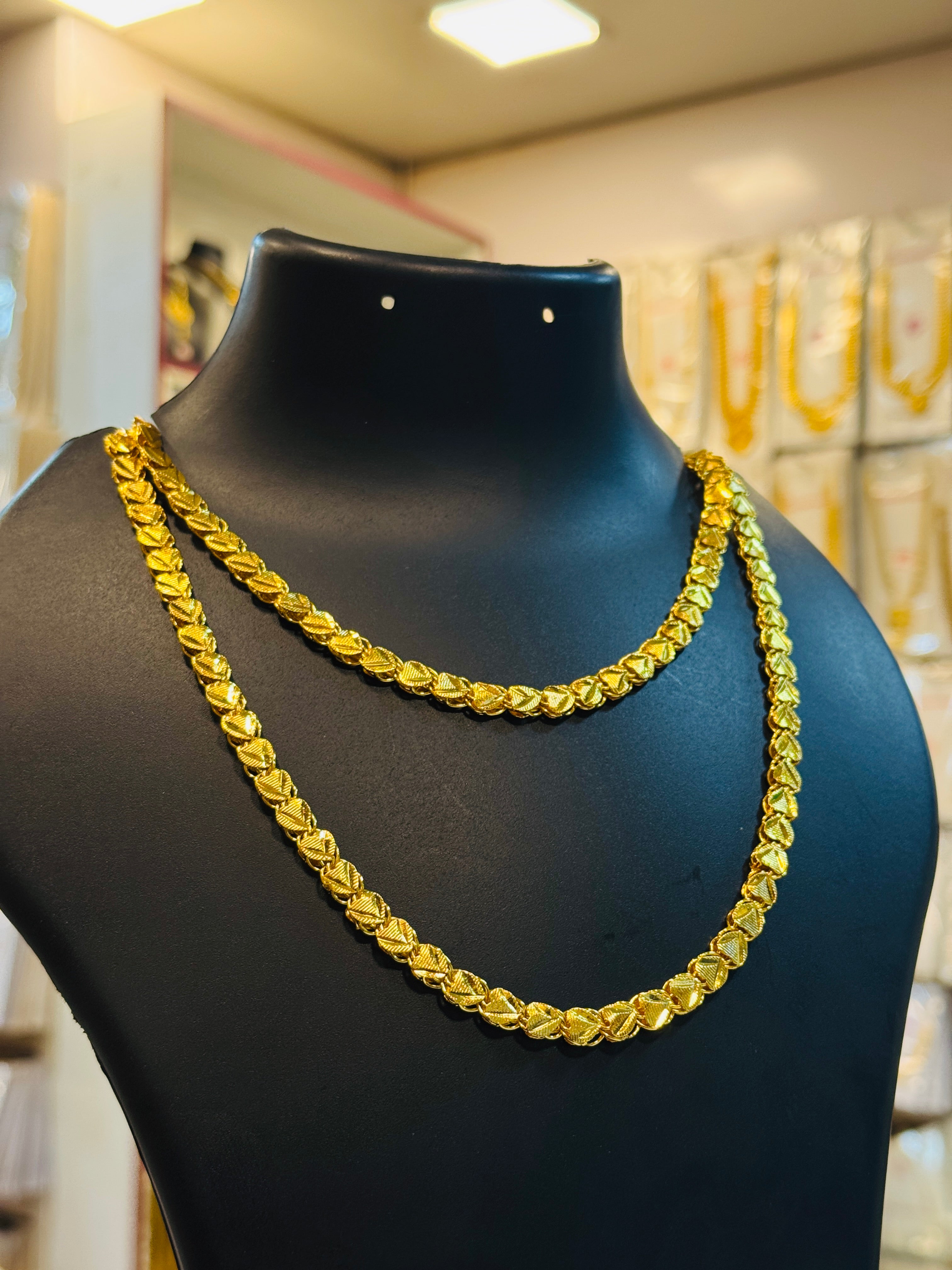 Laura Premium Gold Plated Very Long Chain