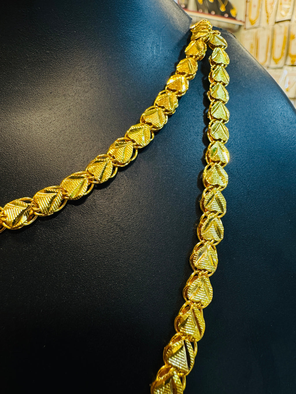 Laura Premium Gold Plated Very Long Chain