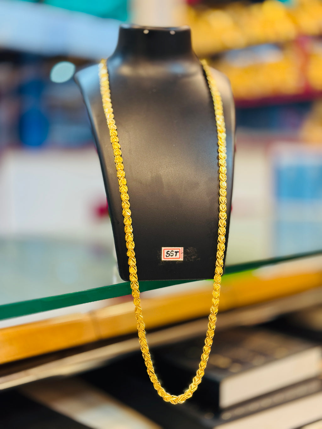 Laura Premium Gold Plated Very Long Chain