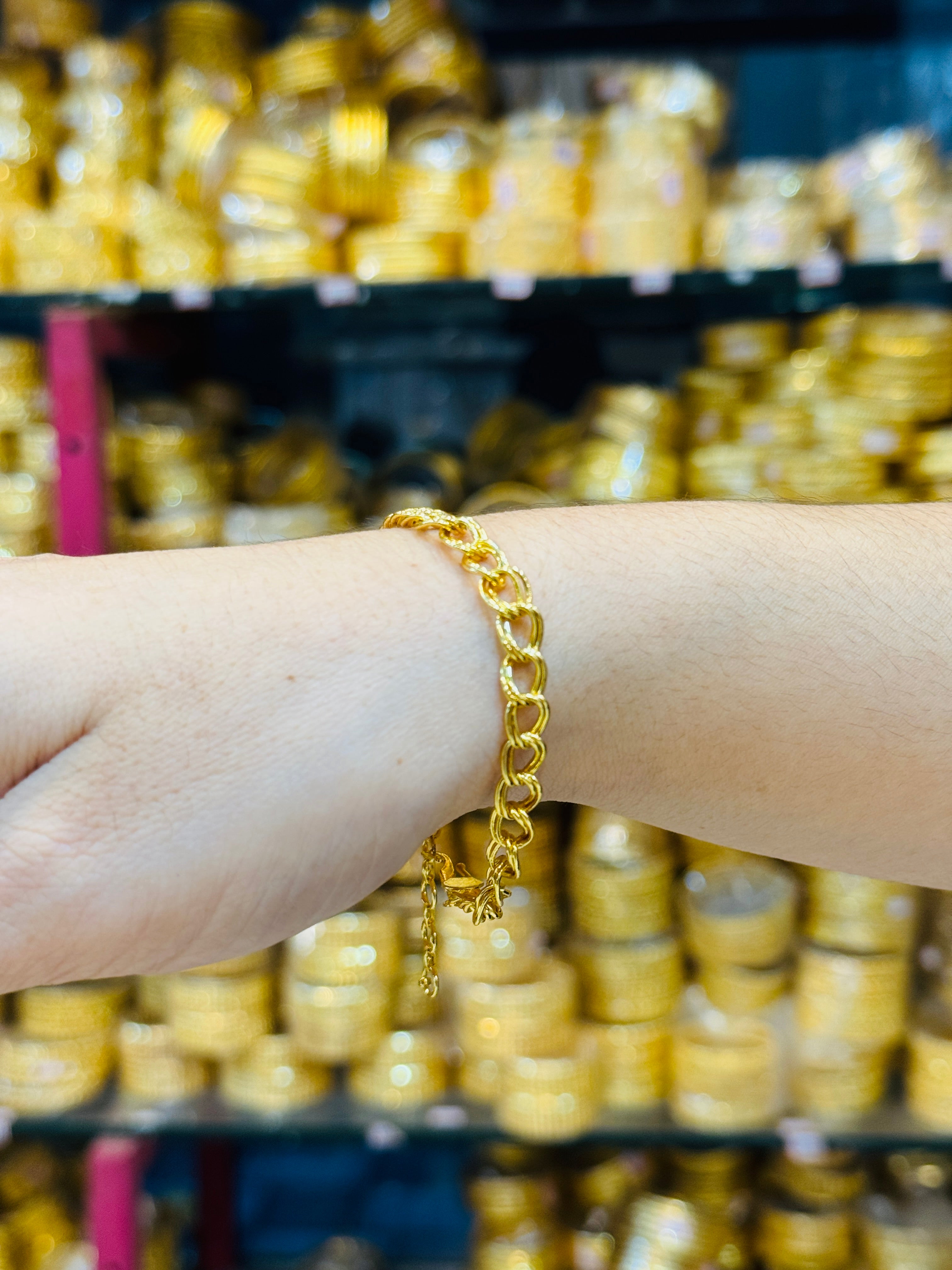 Ganguly Premium Gold Plated Bracelet