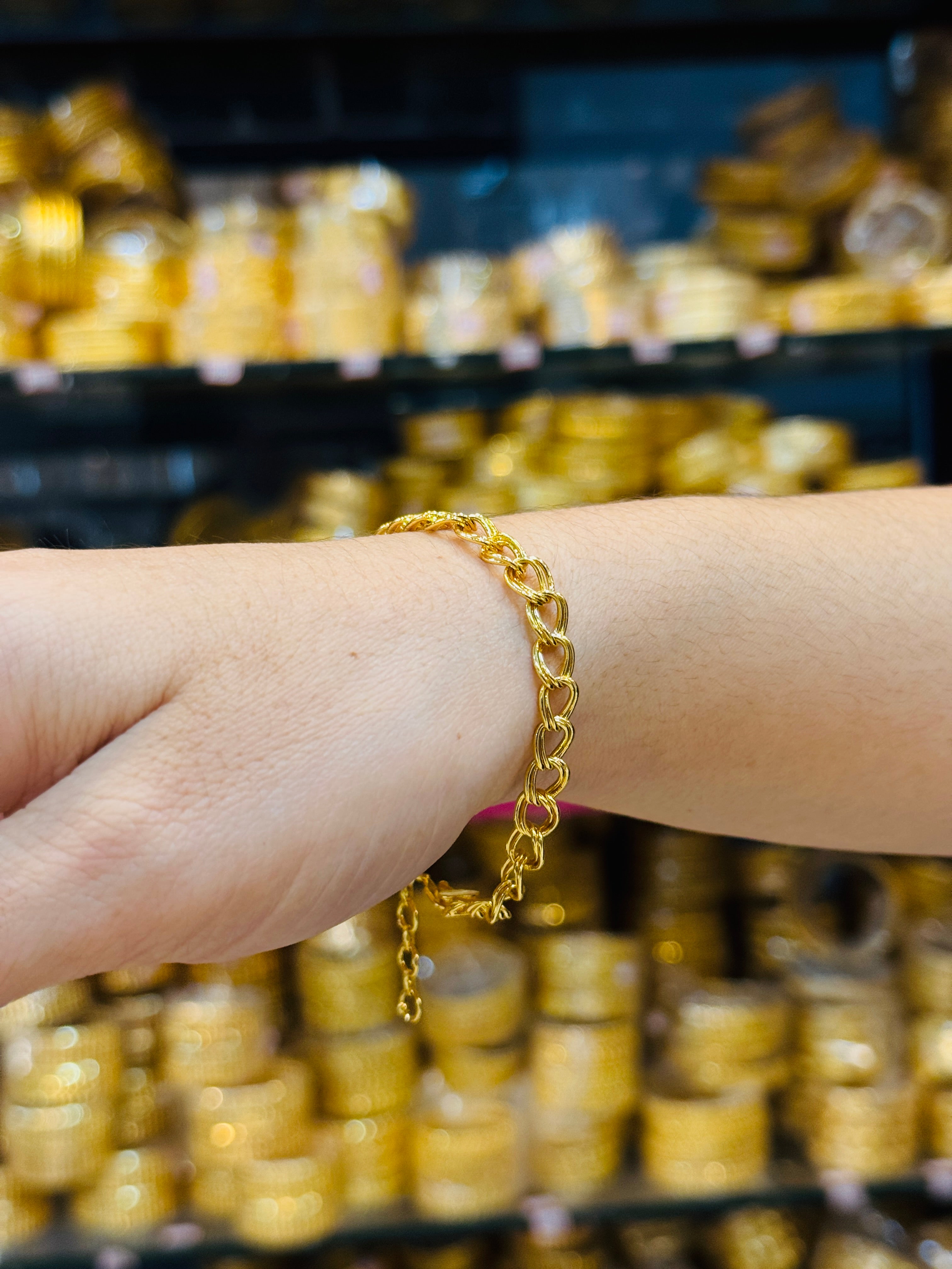 Ganguly Premium Gold Plated Bracelet
