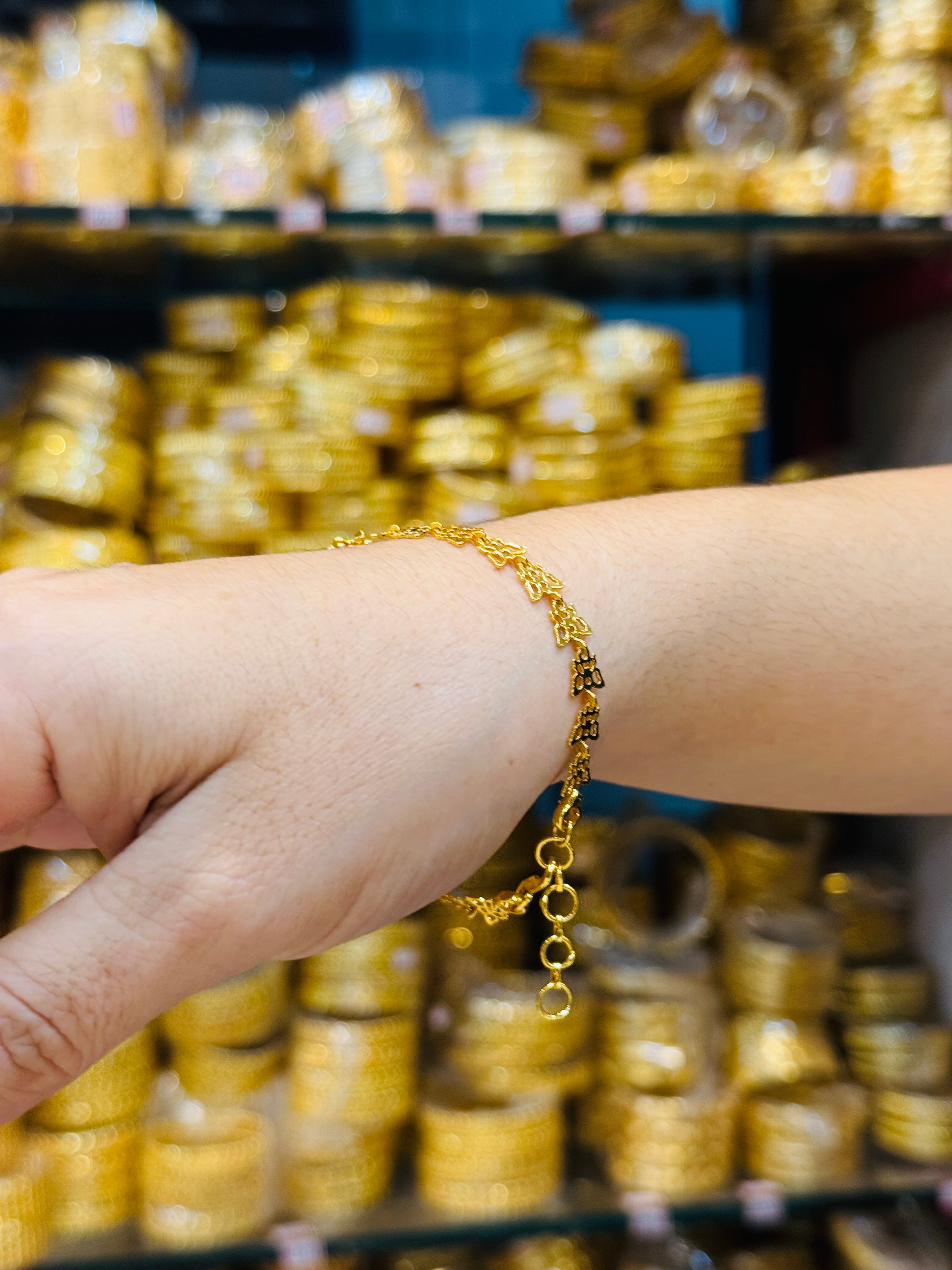 Butterfly Premium Gold Plated Bracelet