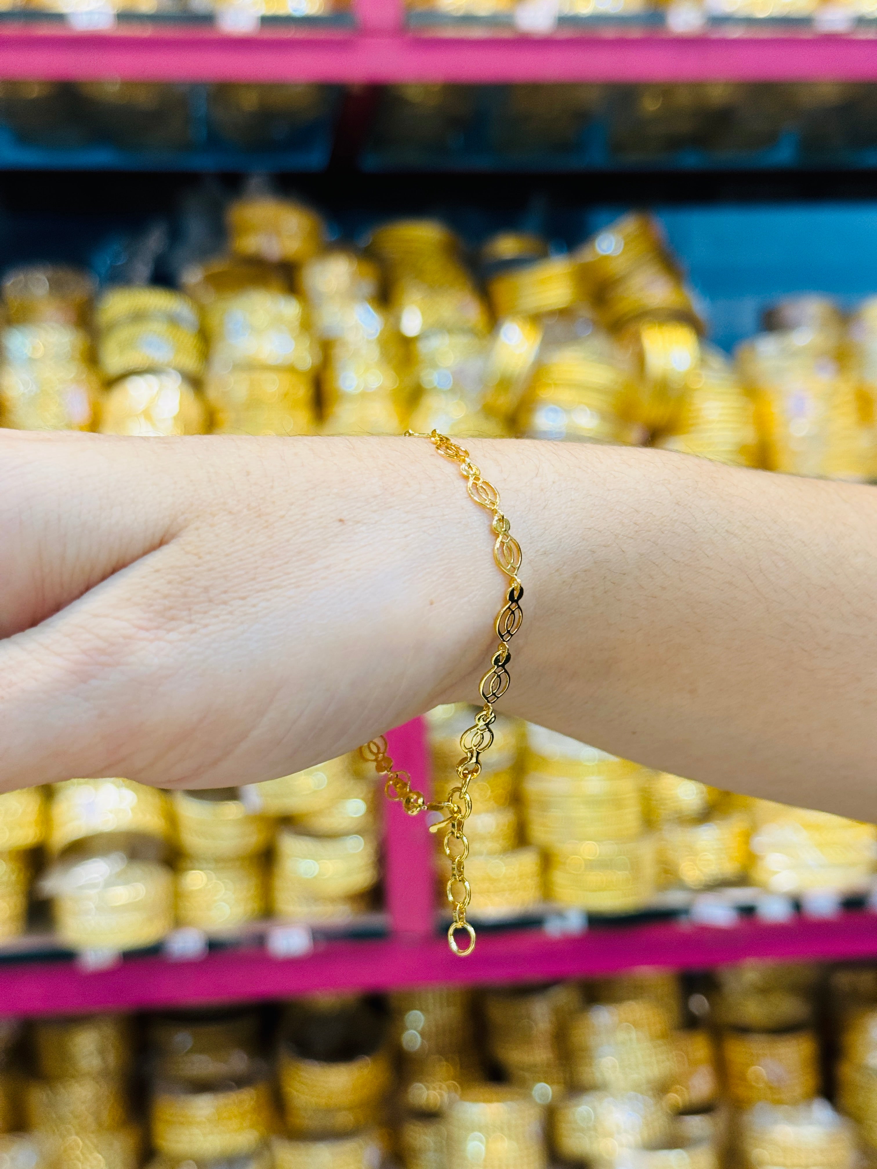 Diorra Premium Gold Plated Bracelet
