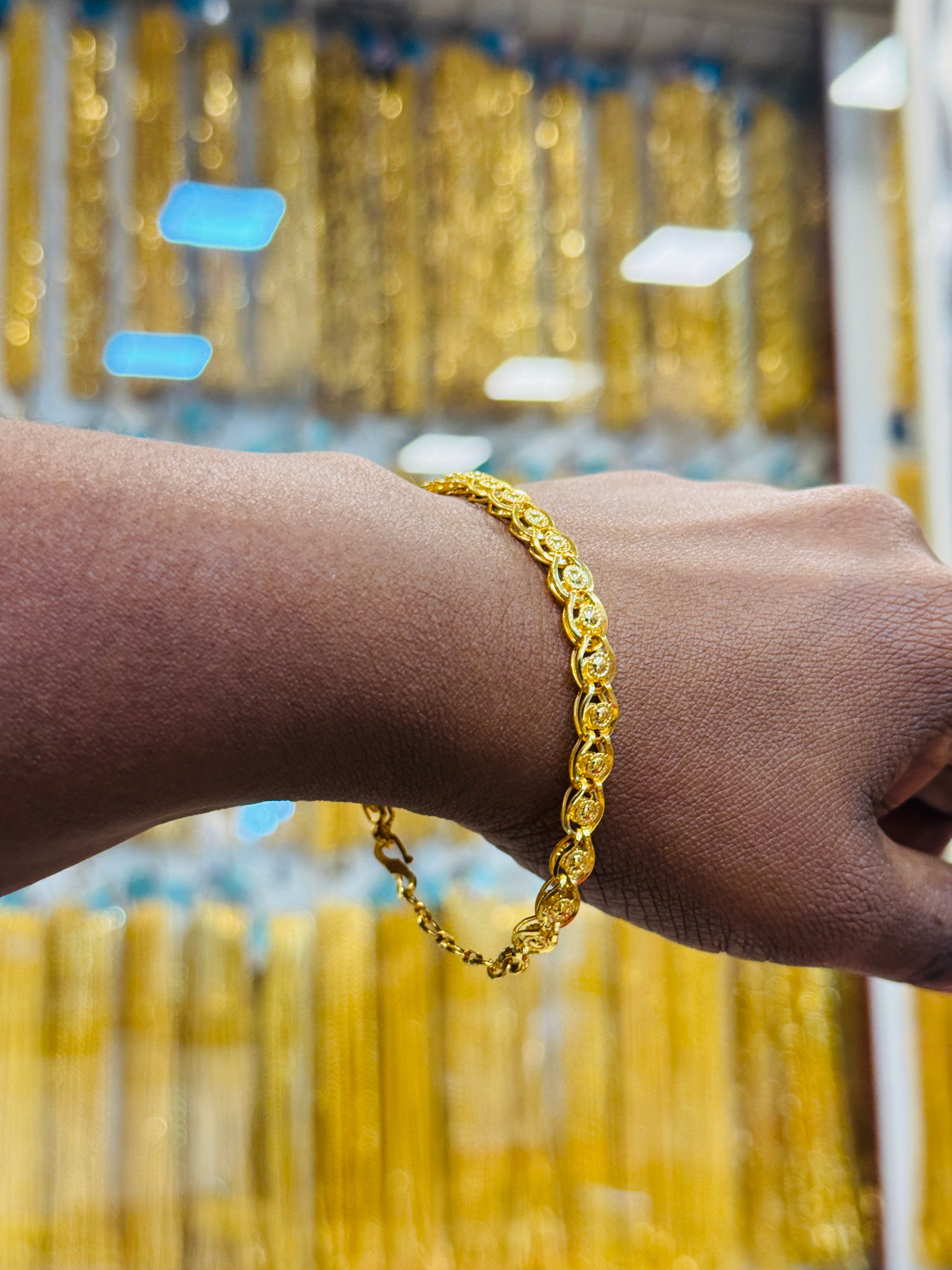 Elynor Premium Gold Plated Bracelet