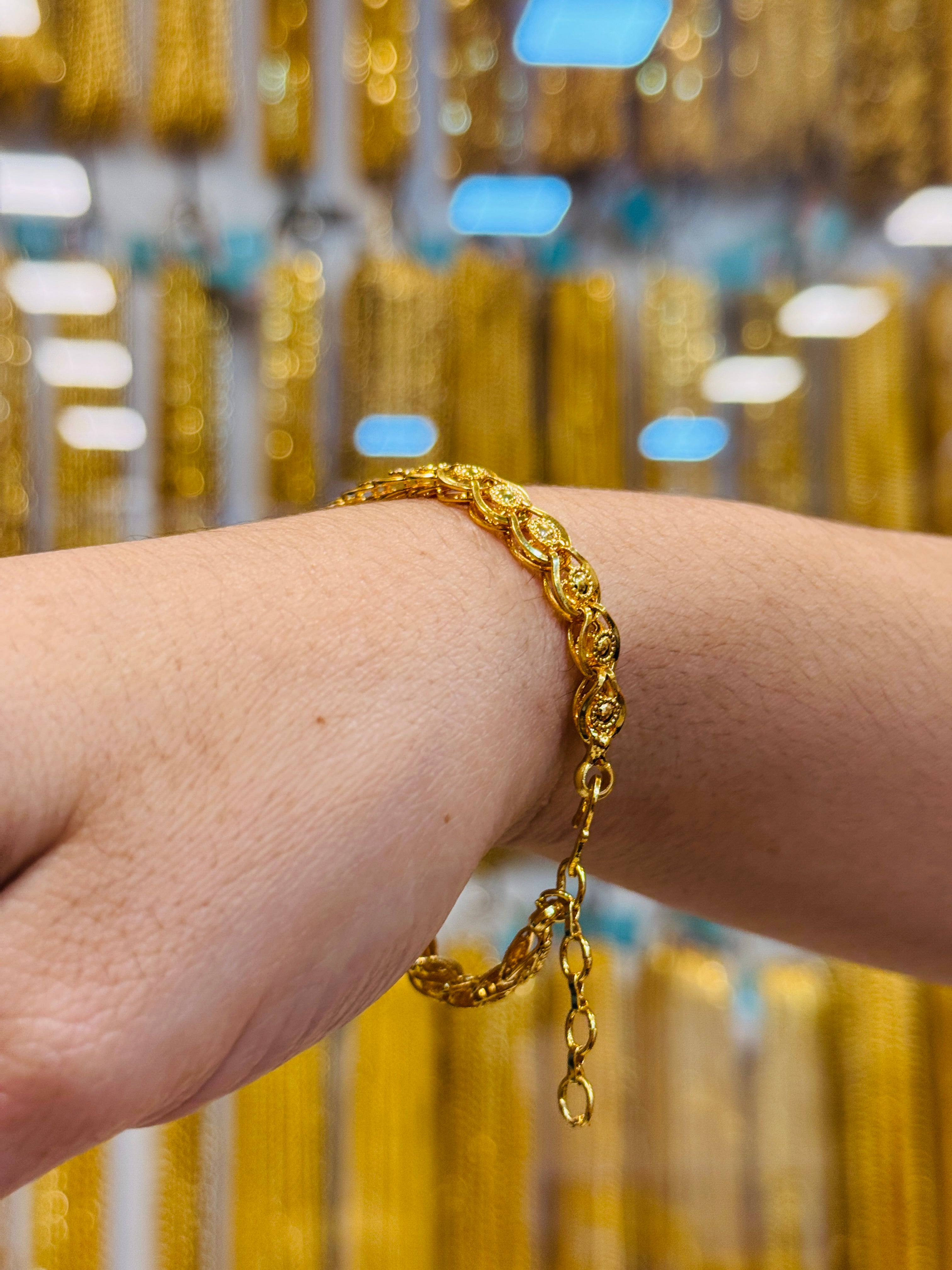Elynor Premium Gold Plated Bracelet