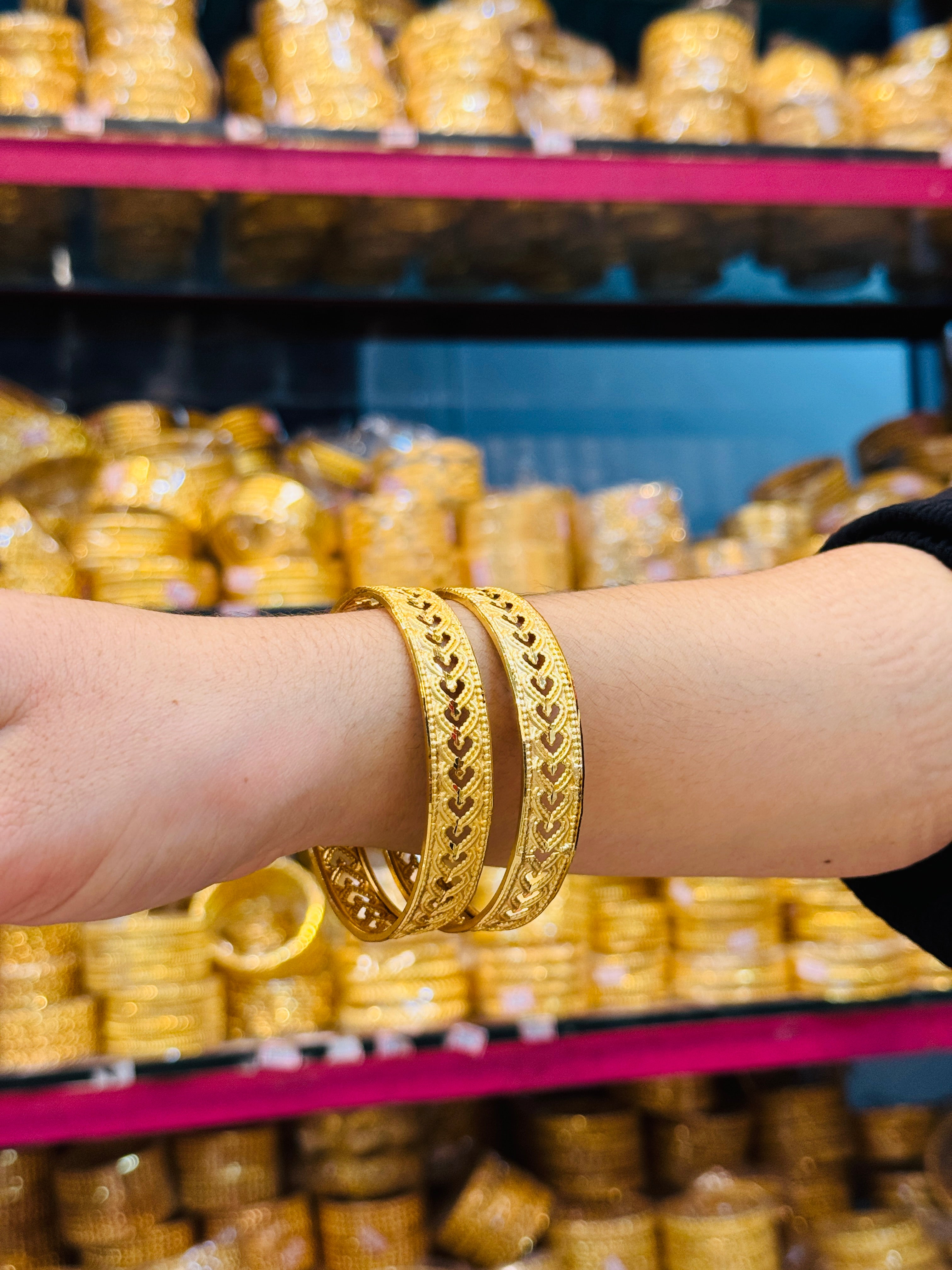Tevo Premium Gold Plated Bangle