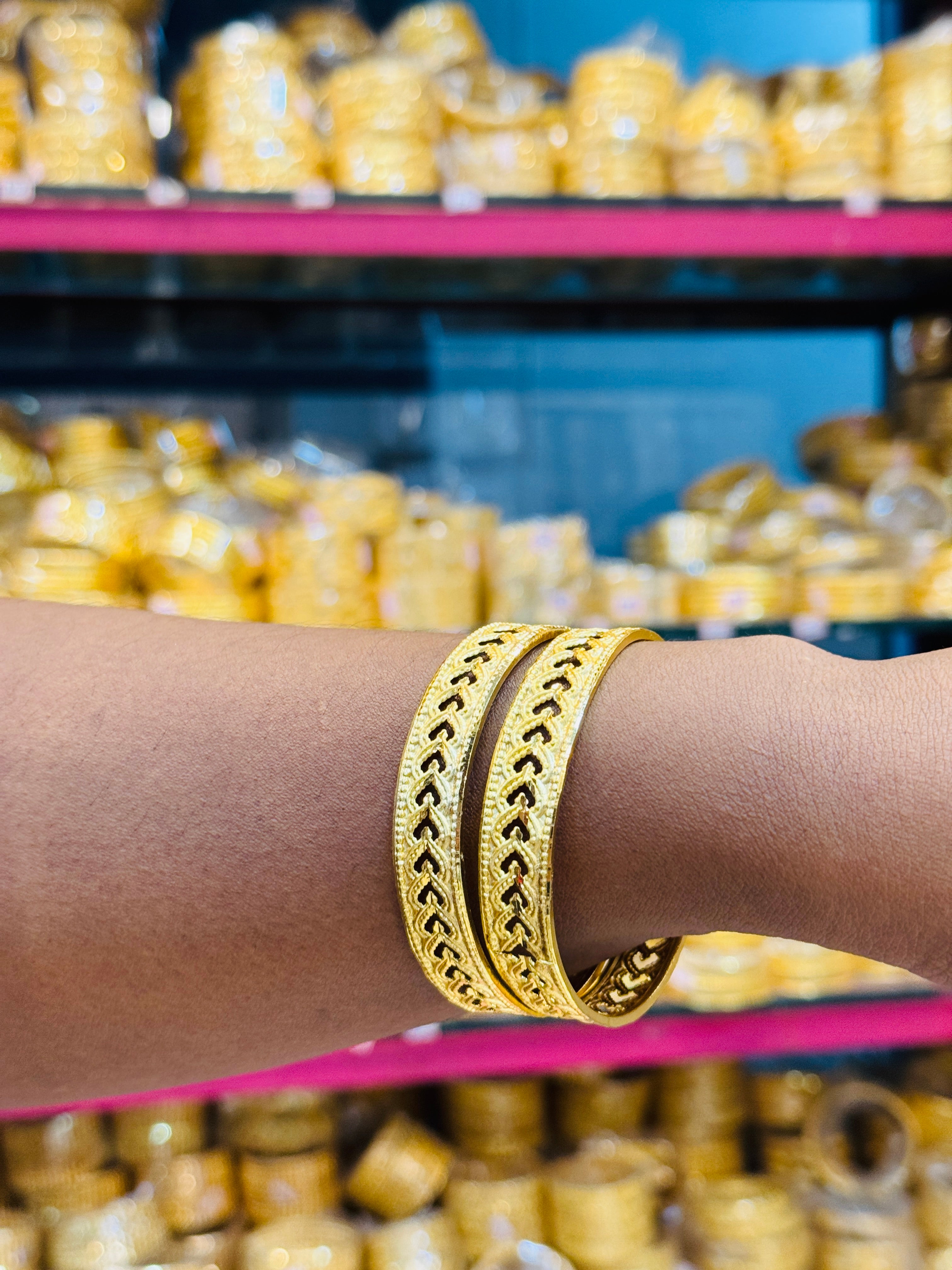 Tevo Premium Gold Plated Bangle